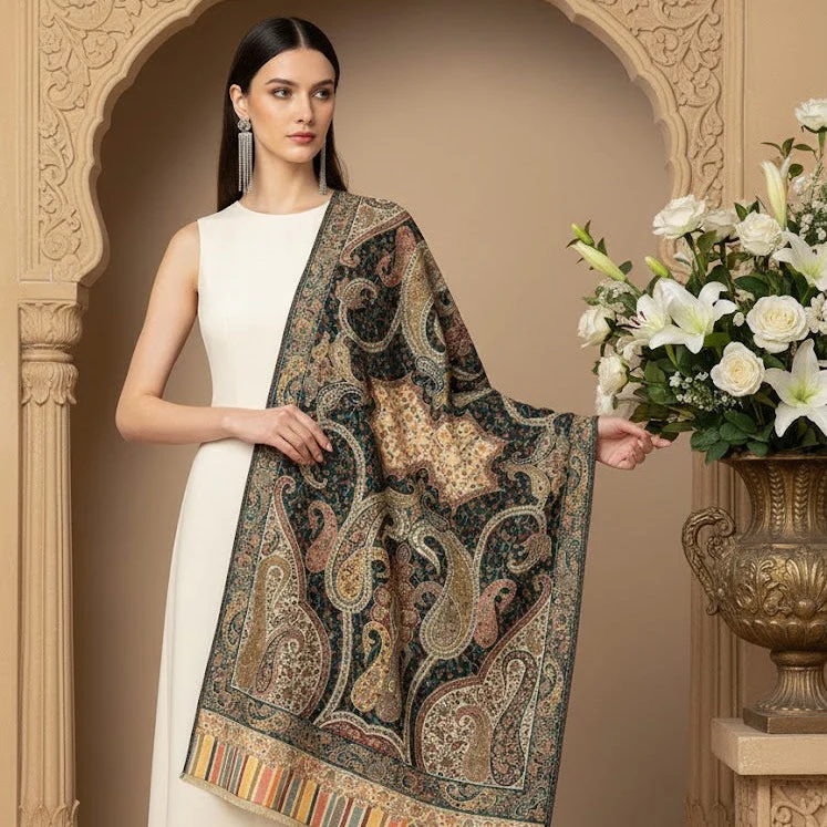 Heritage Drape shawl